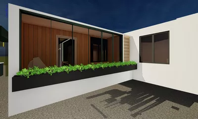 تراس ,  باربي کيو