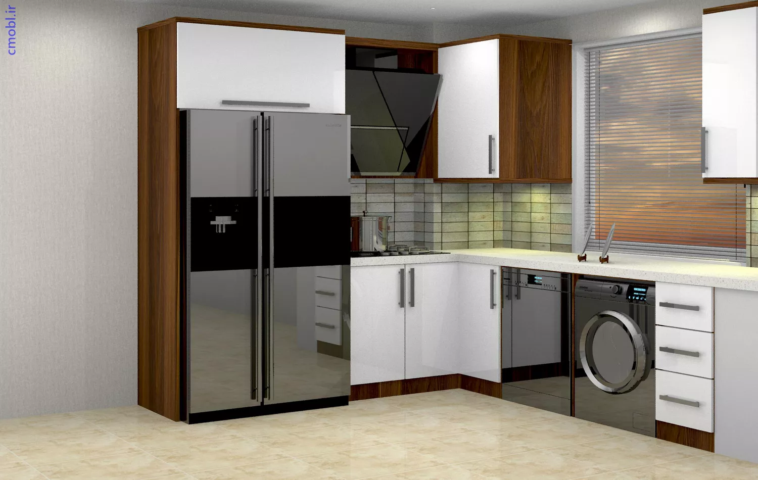 کابينت آشپزخانه مدرن
