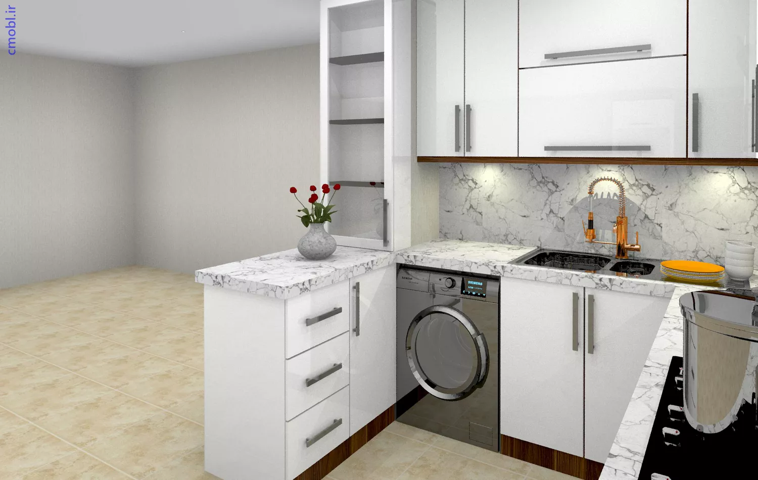 کابينت آشپزخانه مدرن