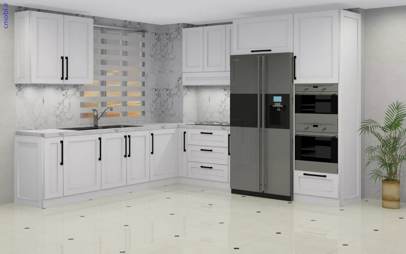 کابينت نئوکلاسيک و کمد لباس