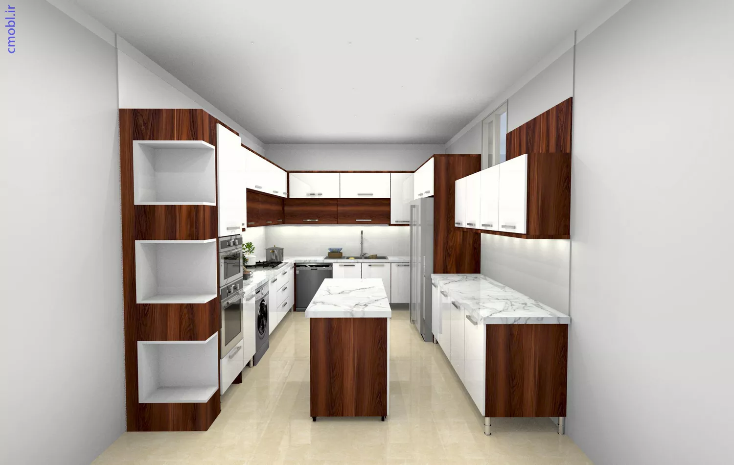 کابينت آشپزخانه مدرن