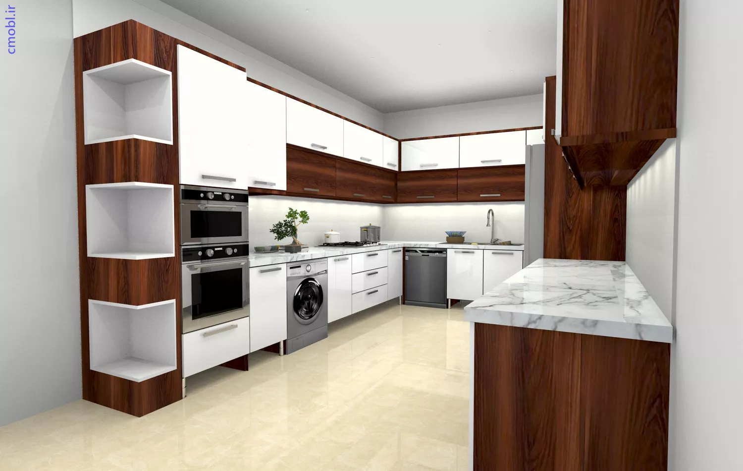 کابينت آشپزخانه مدرن