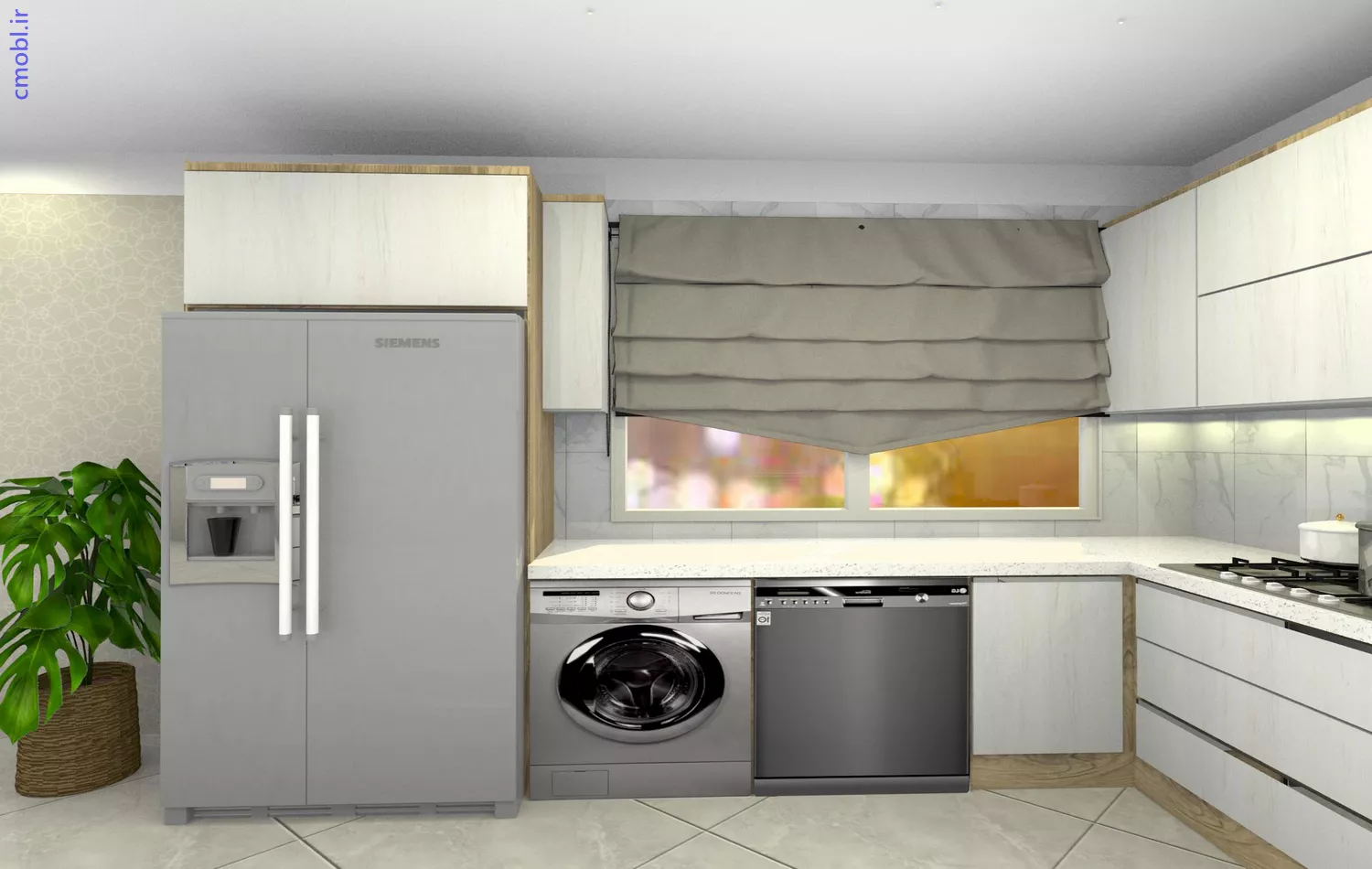 کابينت مدرن 2 واحد