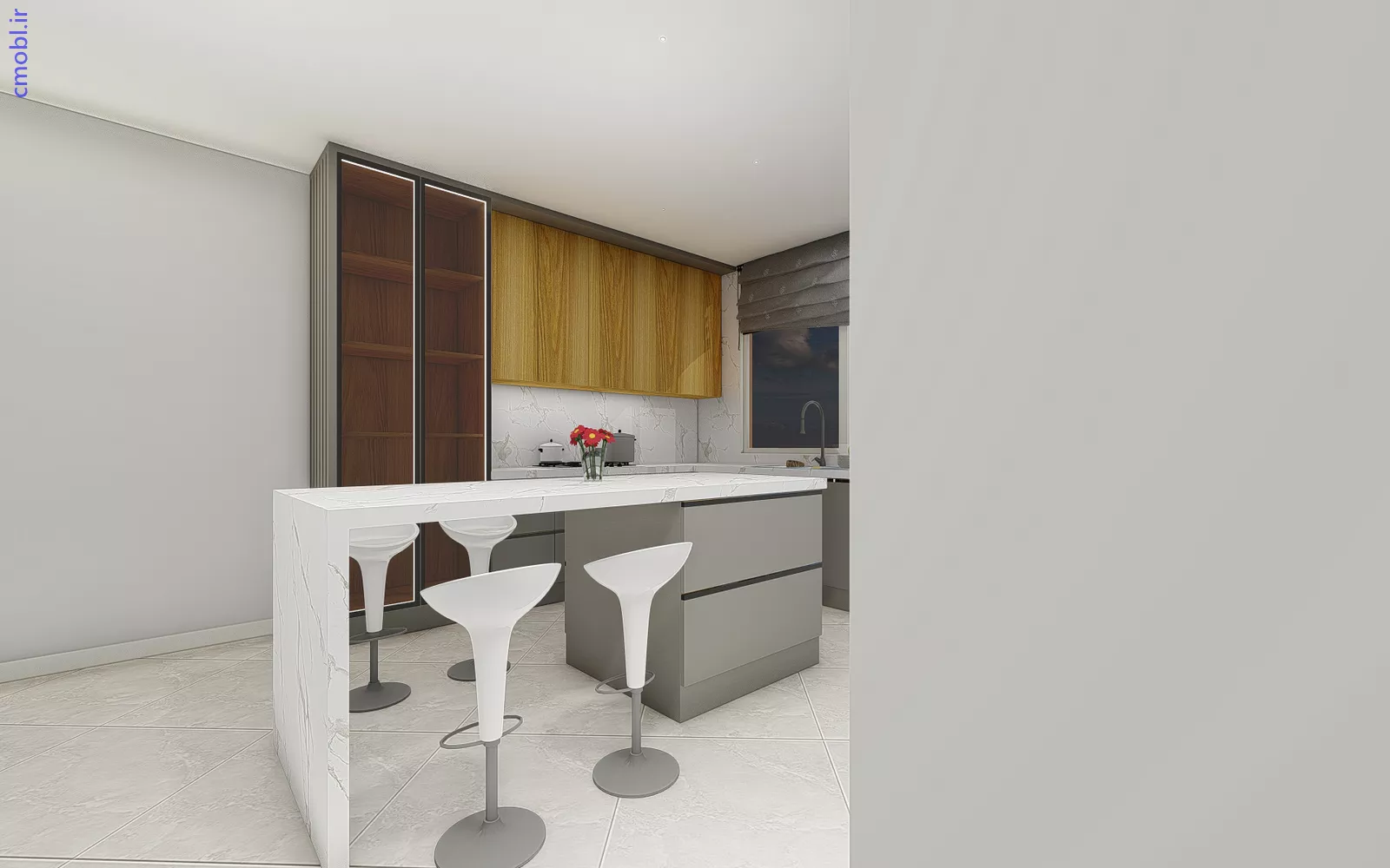  2 واحد کابينت مدرن