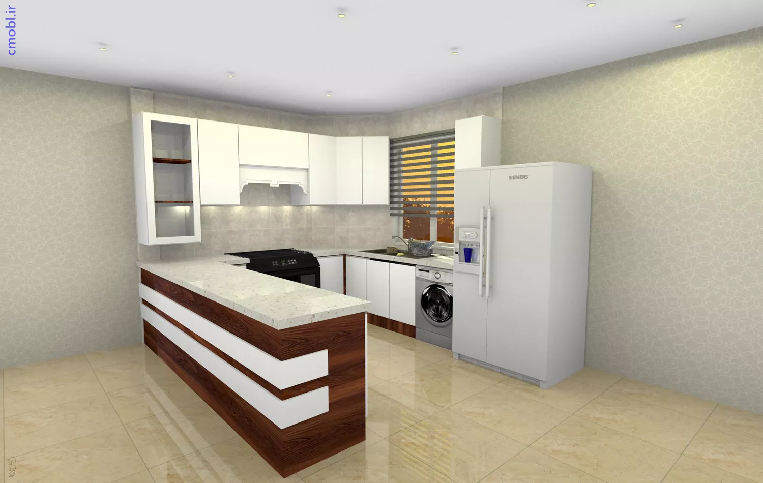 کابينت آشپزخانه مدرن