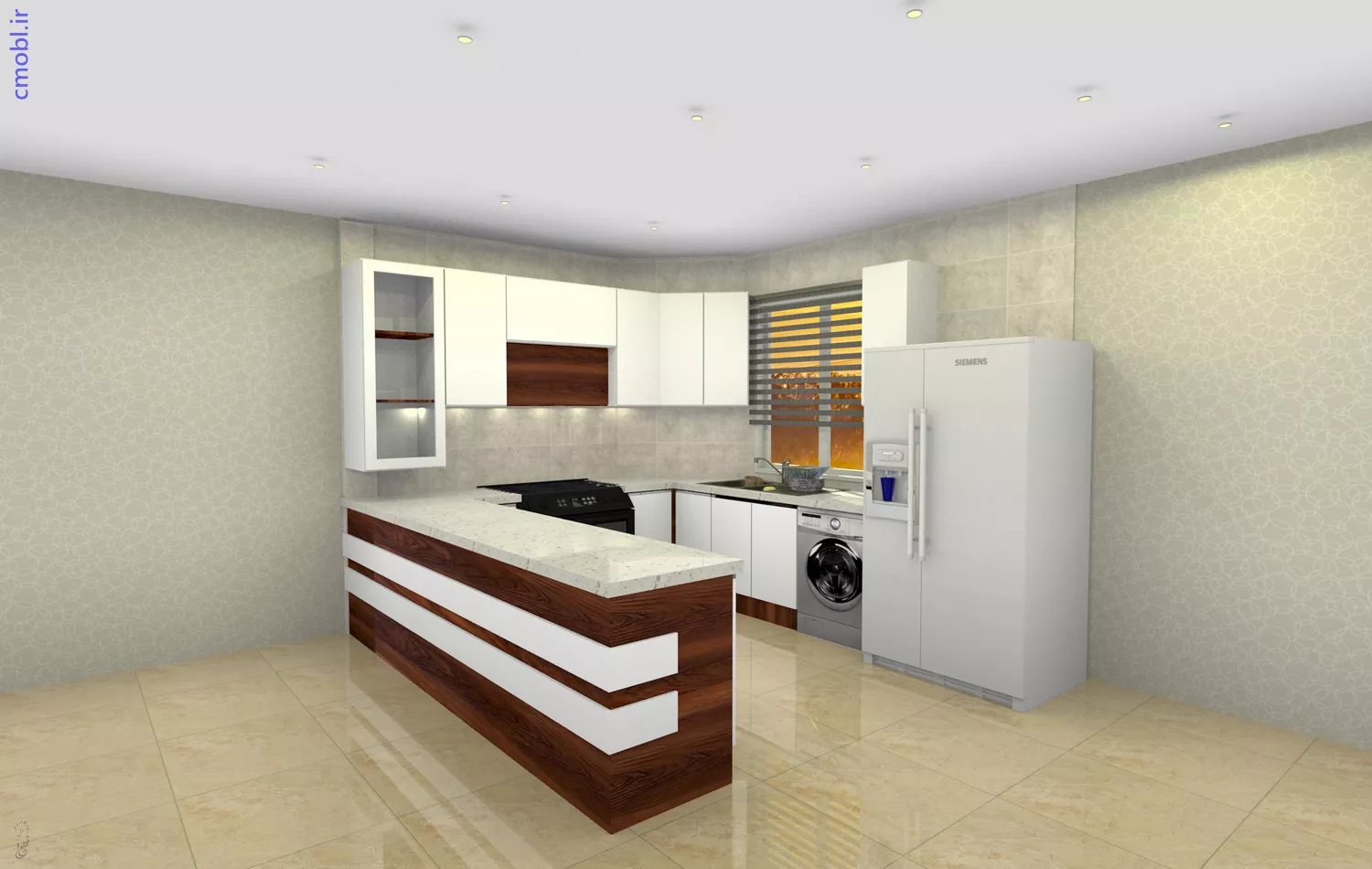 کابينت آشپزخانه مدرن