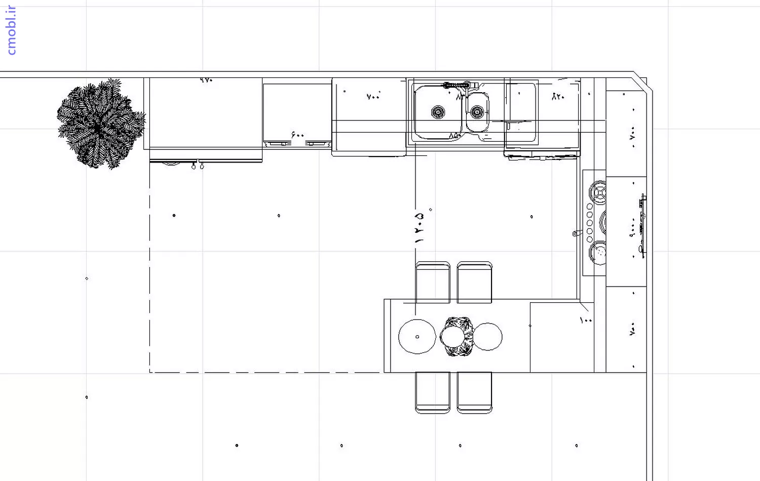 کابينت آشپزخانه مدرن