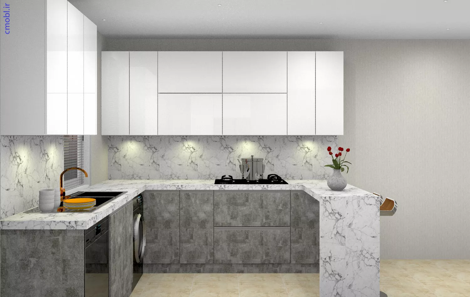 کابينت آشپزخانه مدرن