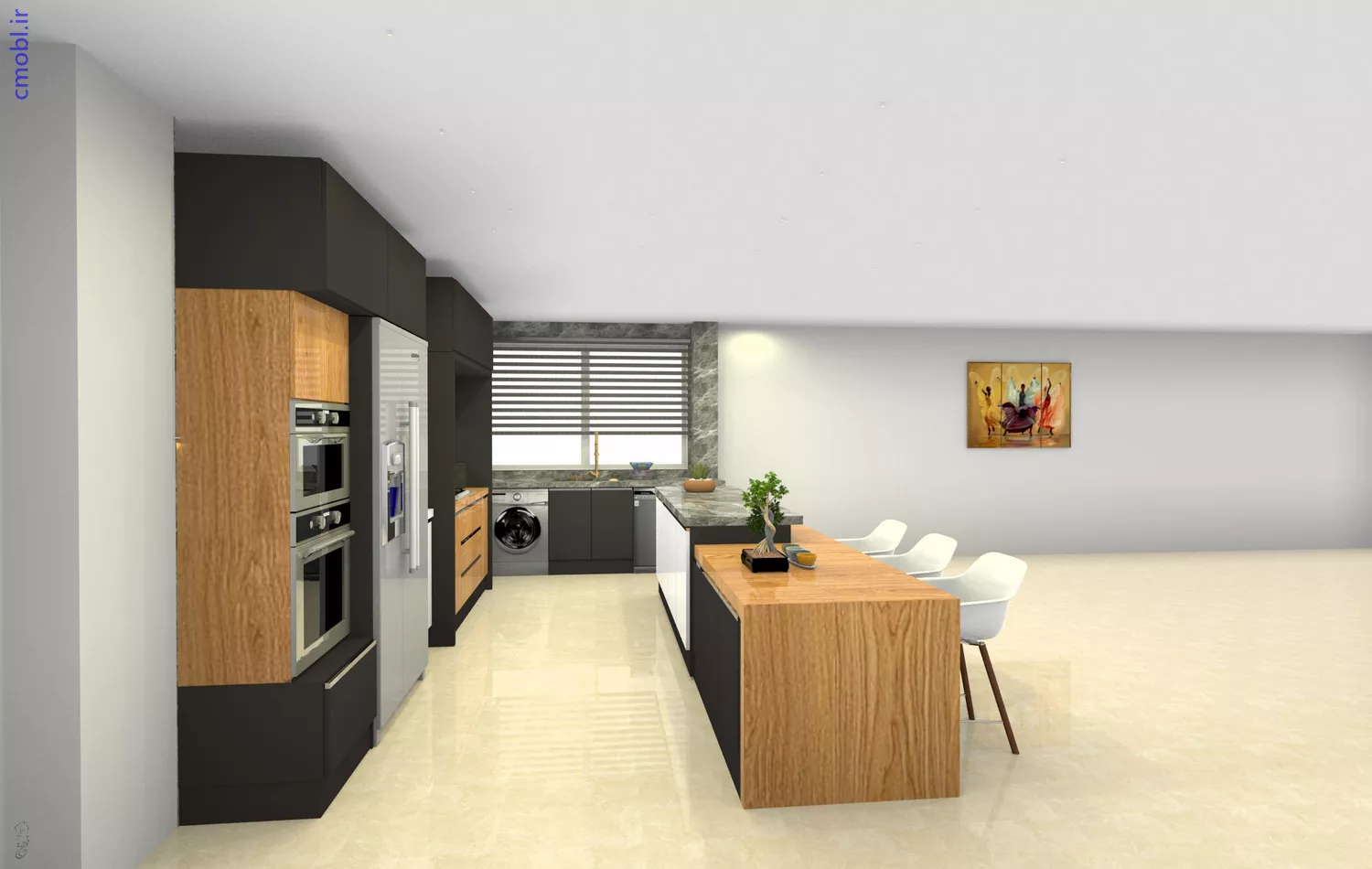 کابينت آشپزخانه مدرن