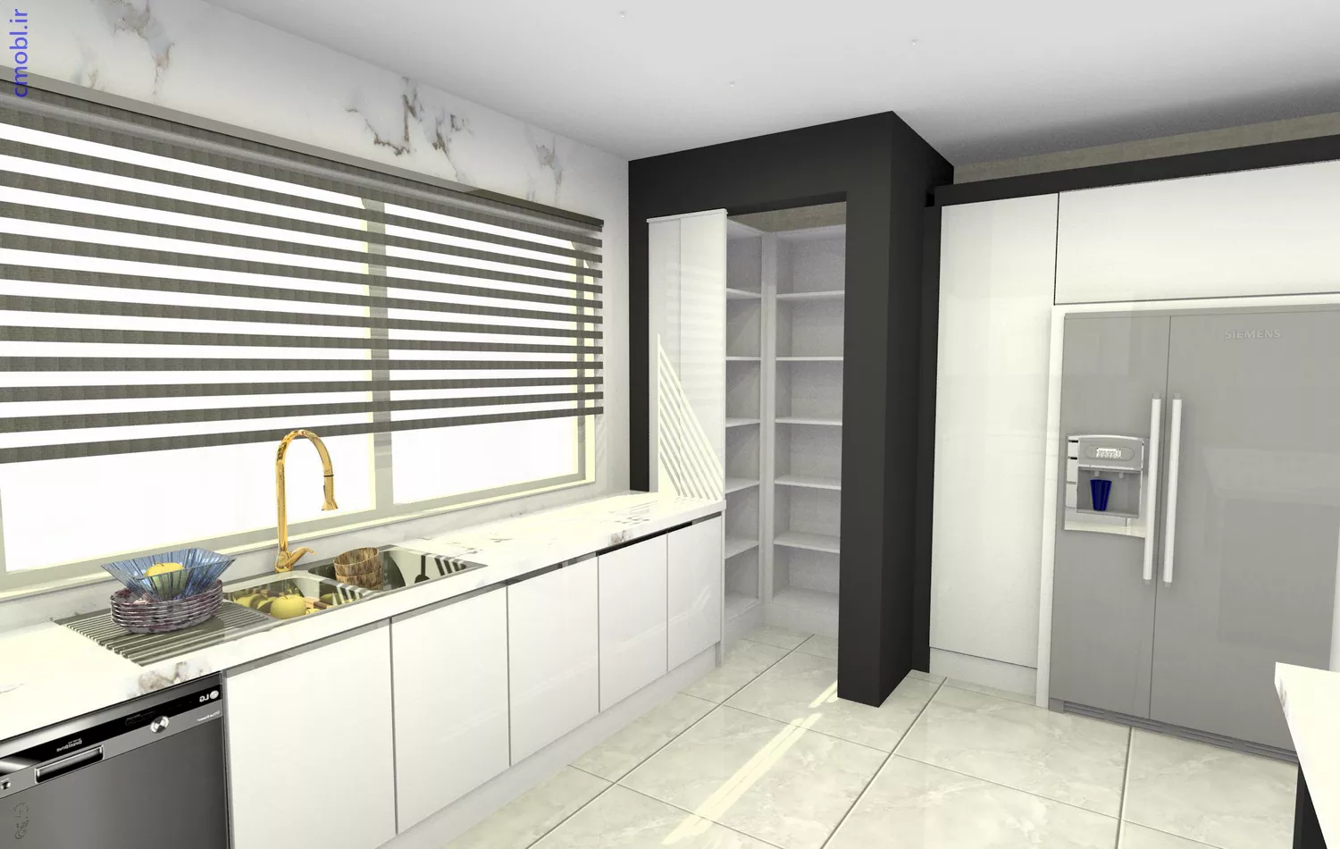 کابينت آشپزخانه مدرن
