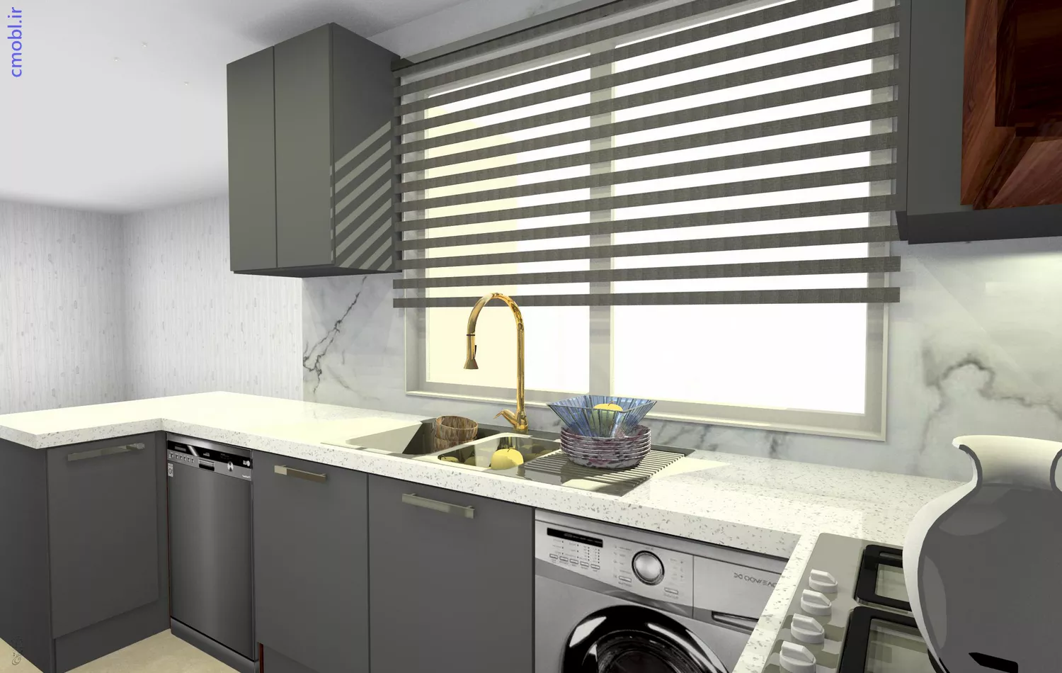 کابينت آشپزخانه مدرن