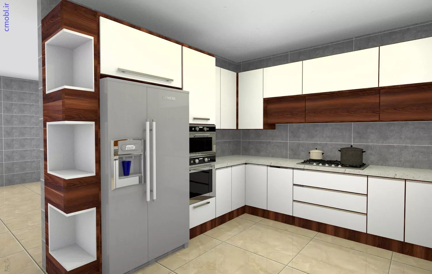کابينت آشپزخانه مدرن