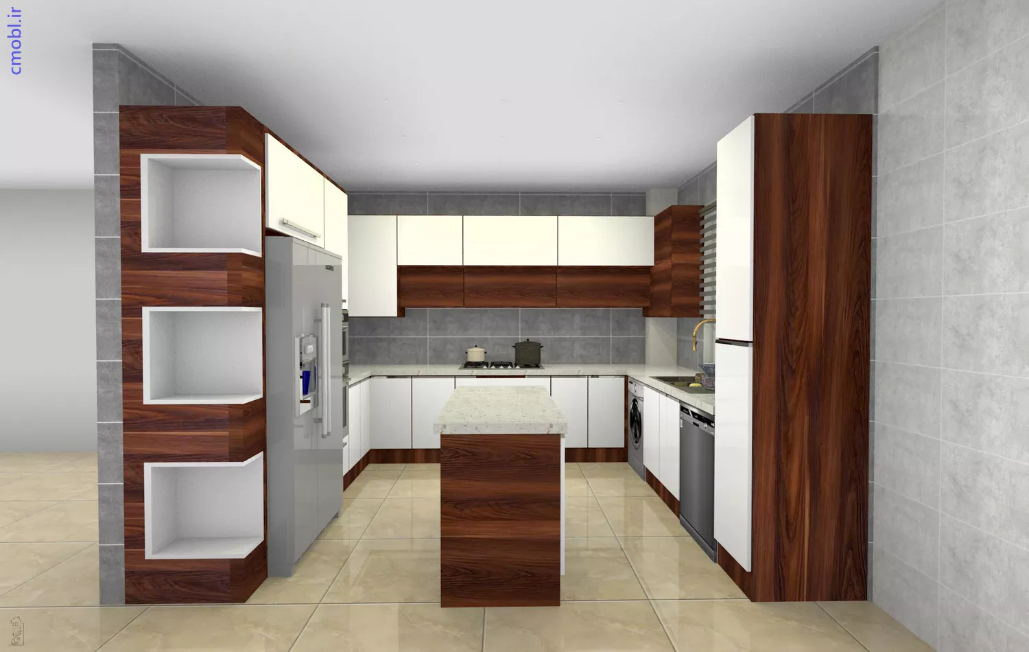 کابينت آشپزخانه مدرن