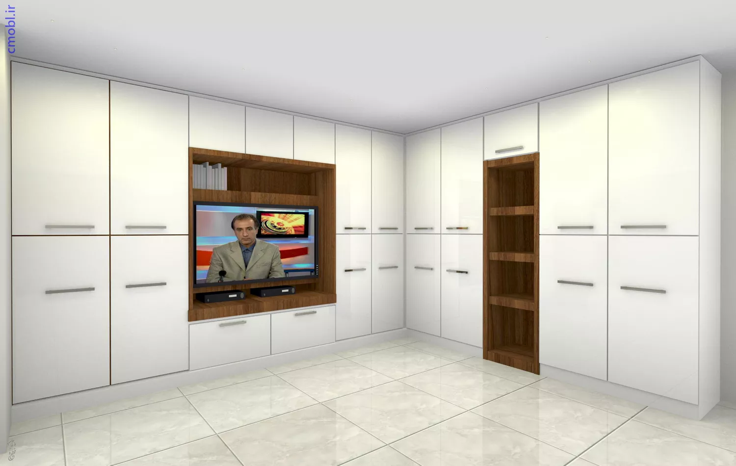 کمد لباس و ميز tv