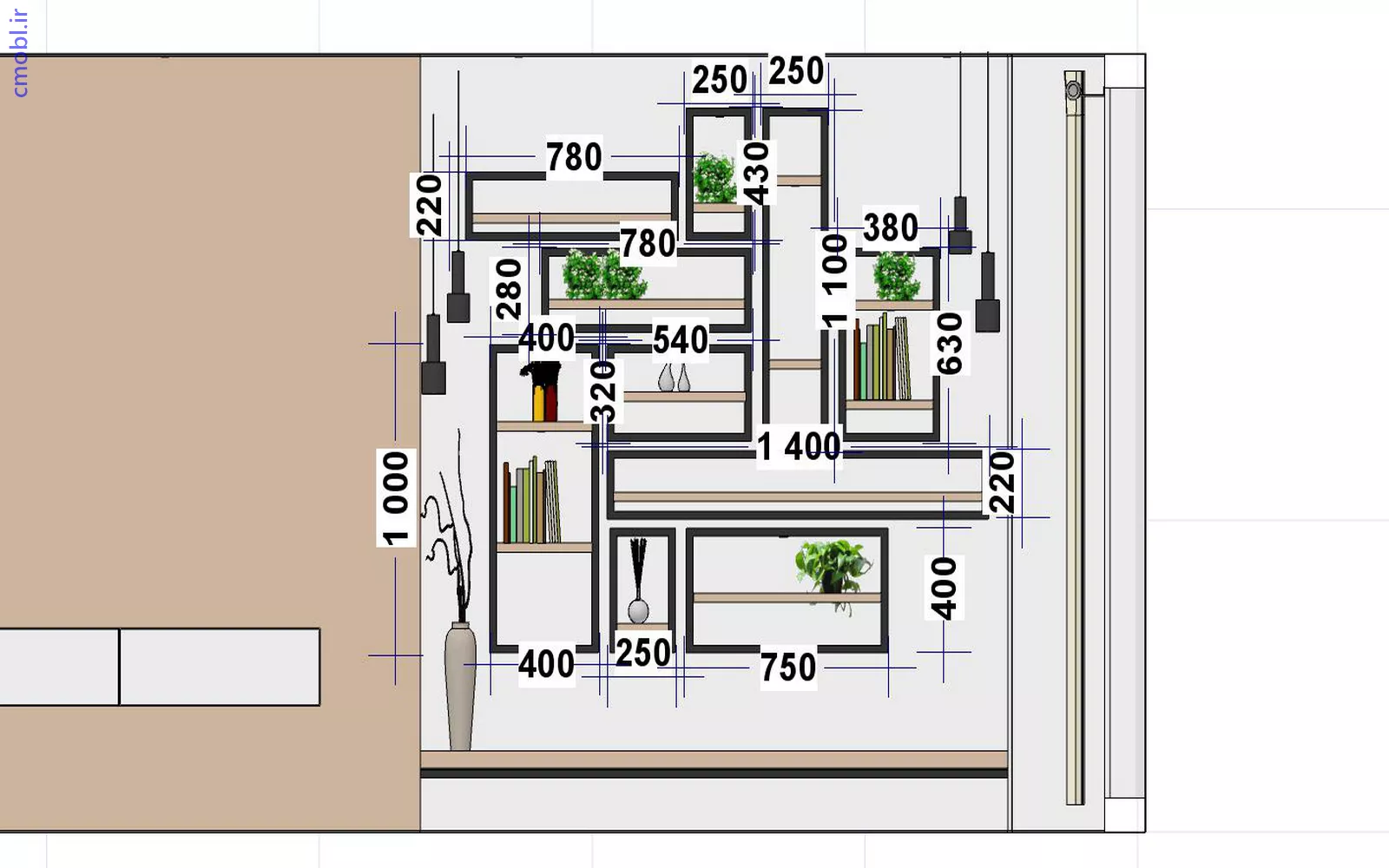 کابينت و دکوراسيون رها