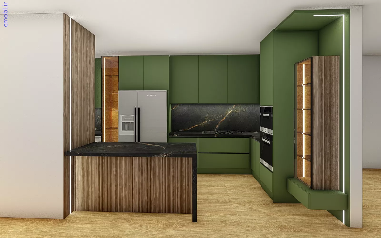 کابينت مدرن و مطبخ