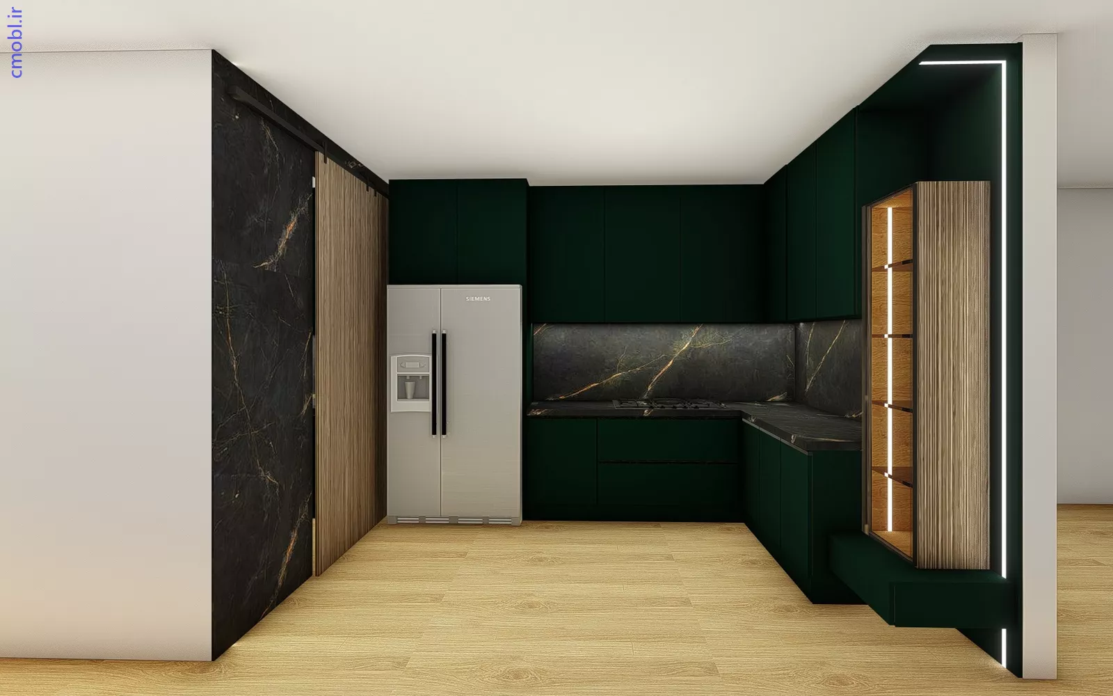 کابينت مدرن و مطبخ