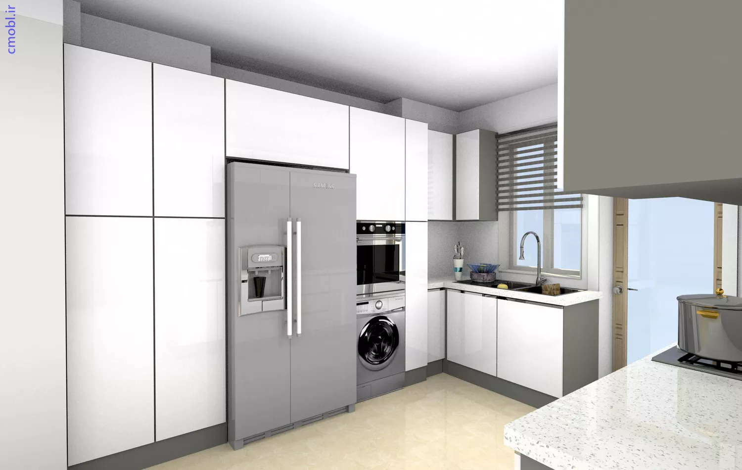 کابينت آشپزخانه مدرن