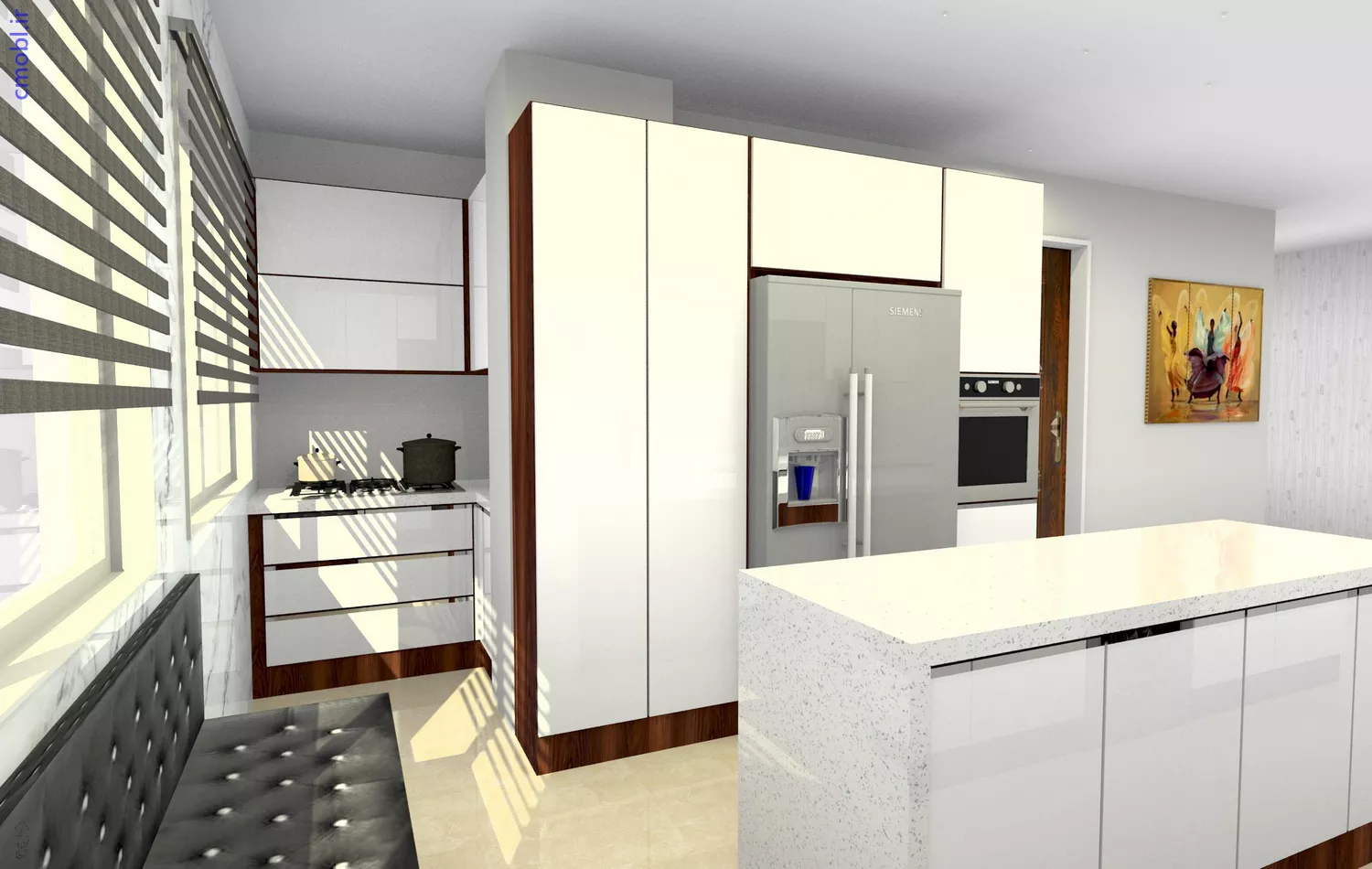 کابينت آشپزخانه مدرن