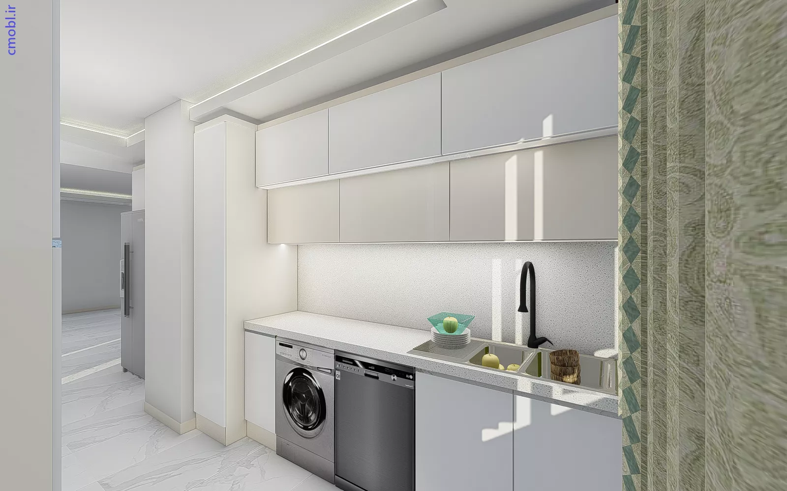 کابينت آشپزخانه مدرت و جاکفشي