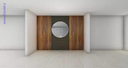 دکور چوب و آينه