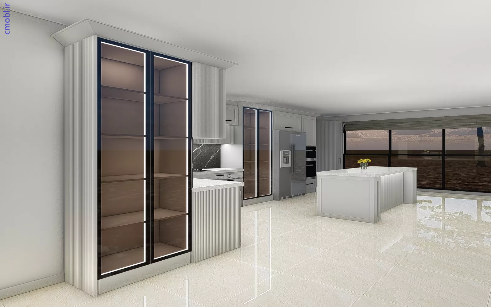کابينت نيوکلاسيک