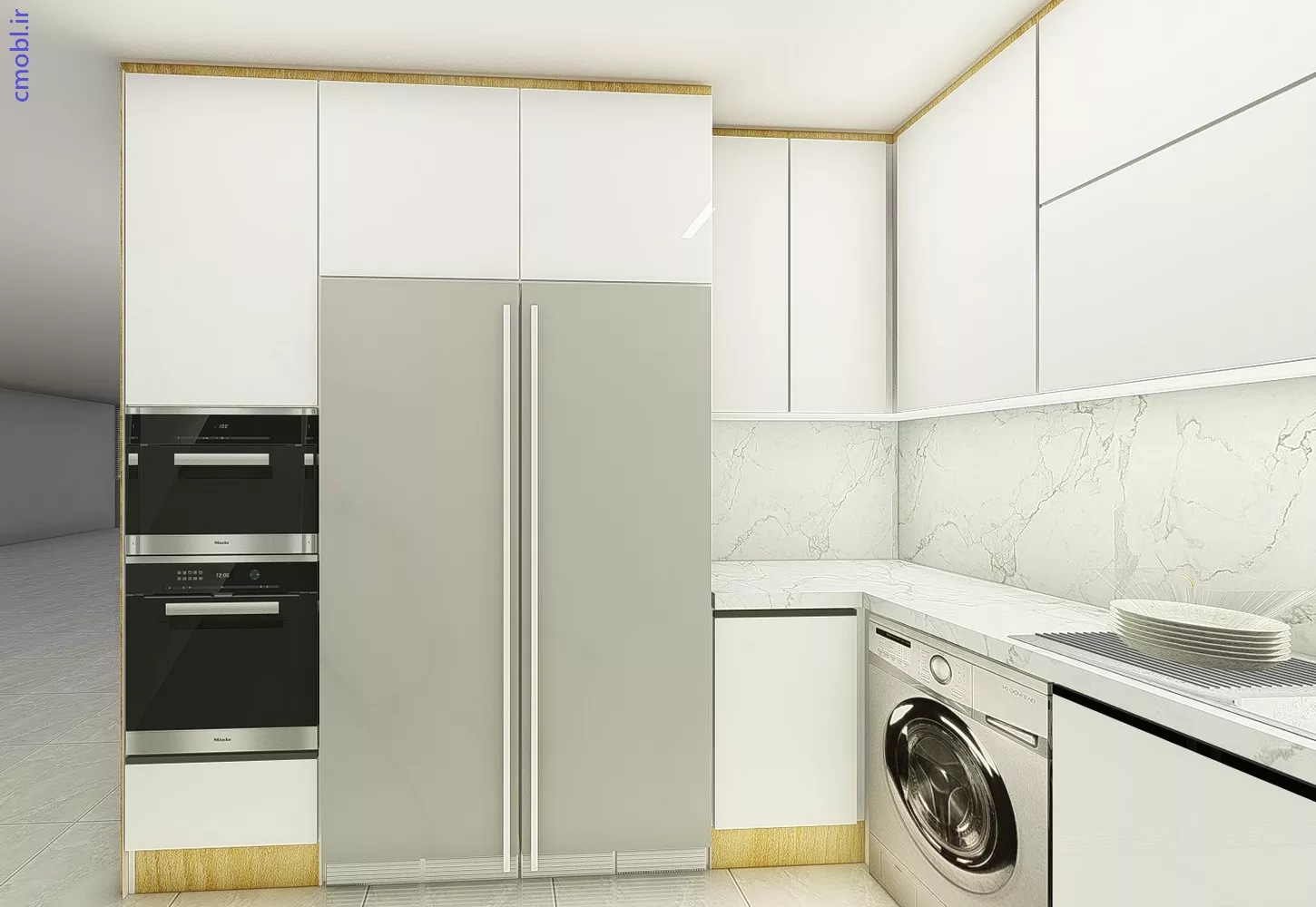 کابينت و آينه کنسول