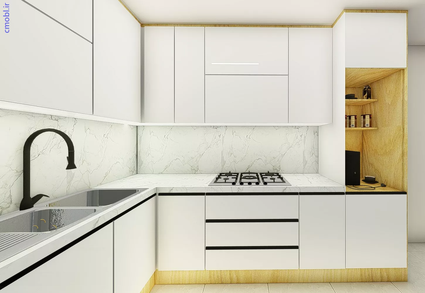 کابينت و آينه کنسول