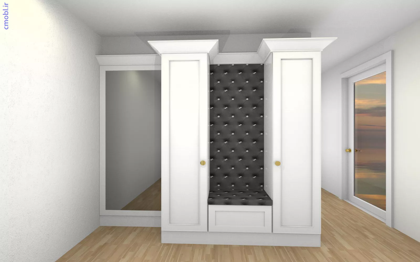 کابينت نئوکلاسيک و جاکفشي