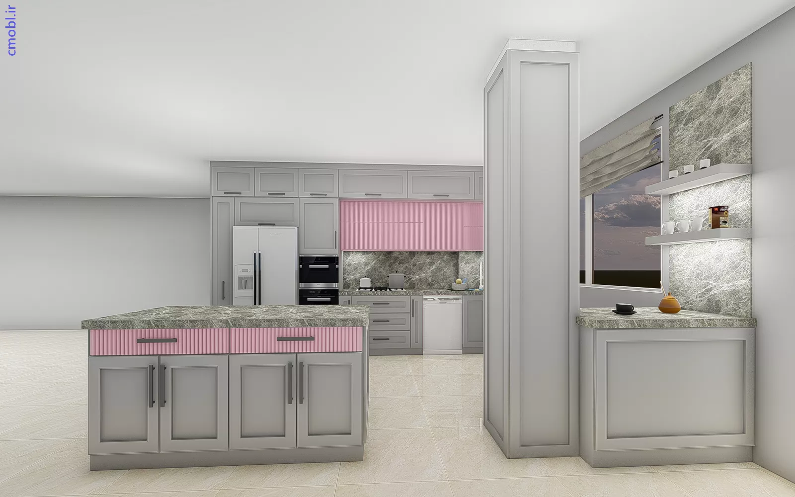 کابينت مدرن و نئوکلاسيک و لندري و کلوزت