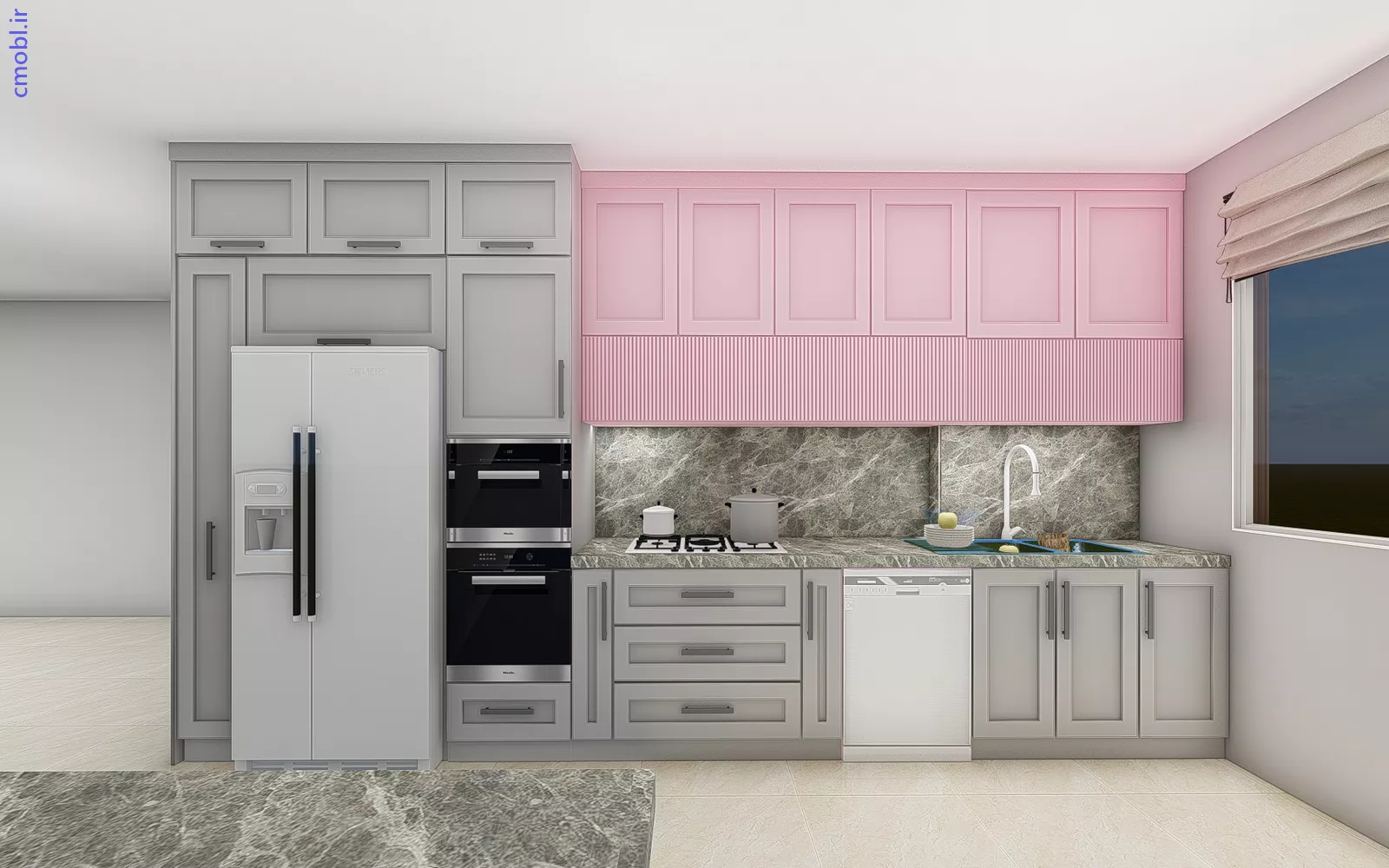 کابينت مدرن و نئوکلاسيک و لندري و کلوزت