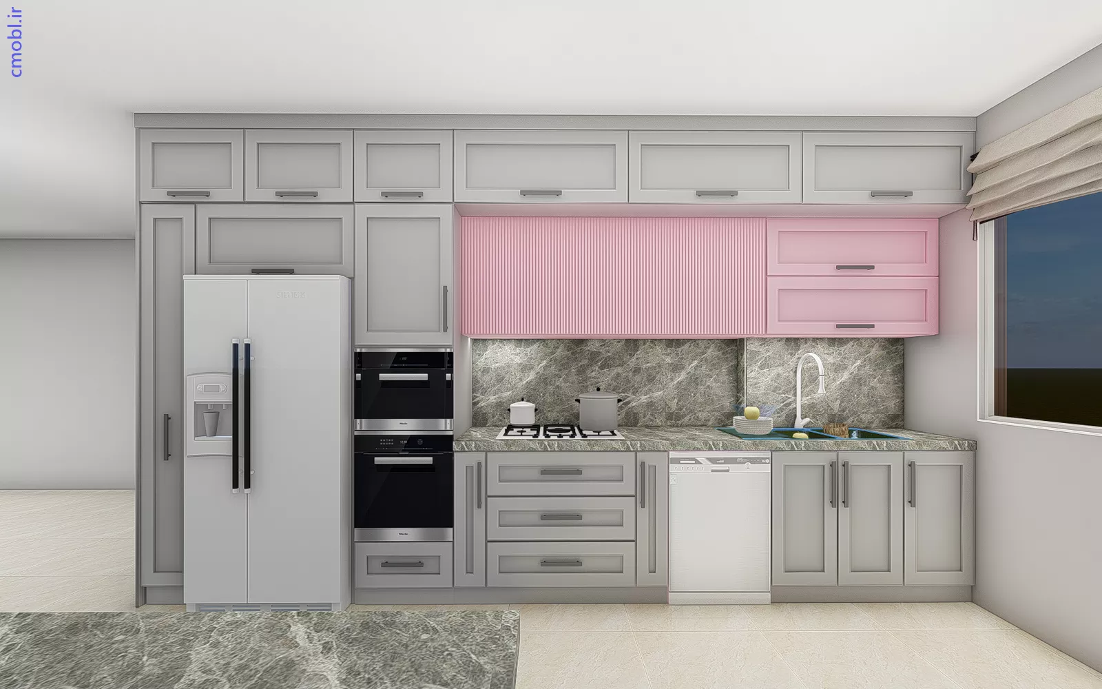کابينت مدرن و نئوکلاسيک و لندري و کلوزت