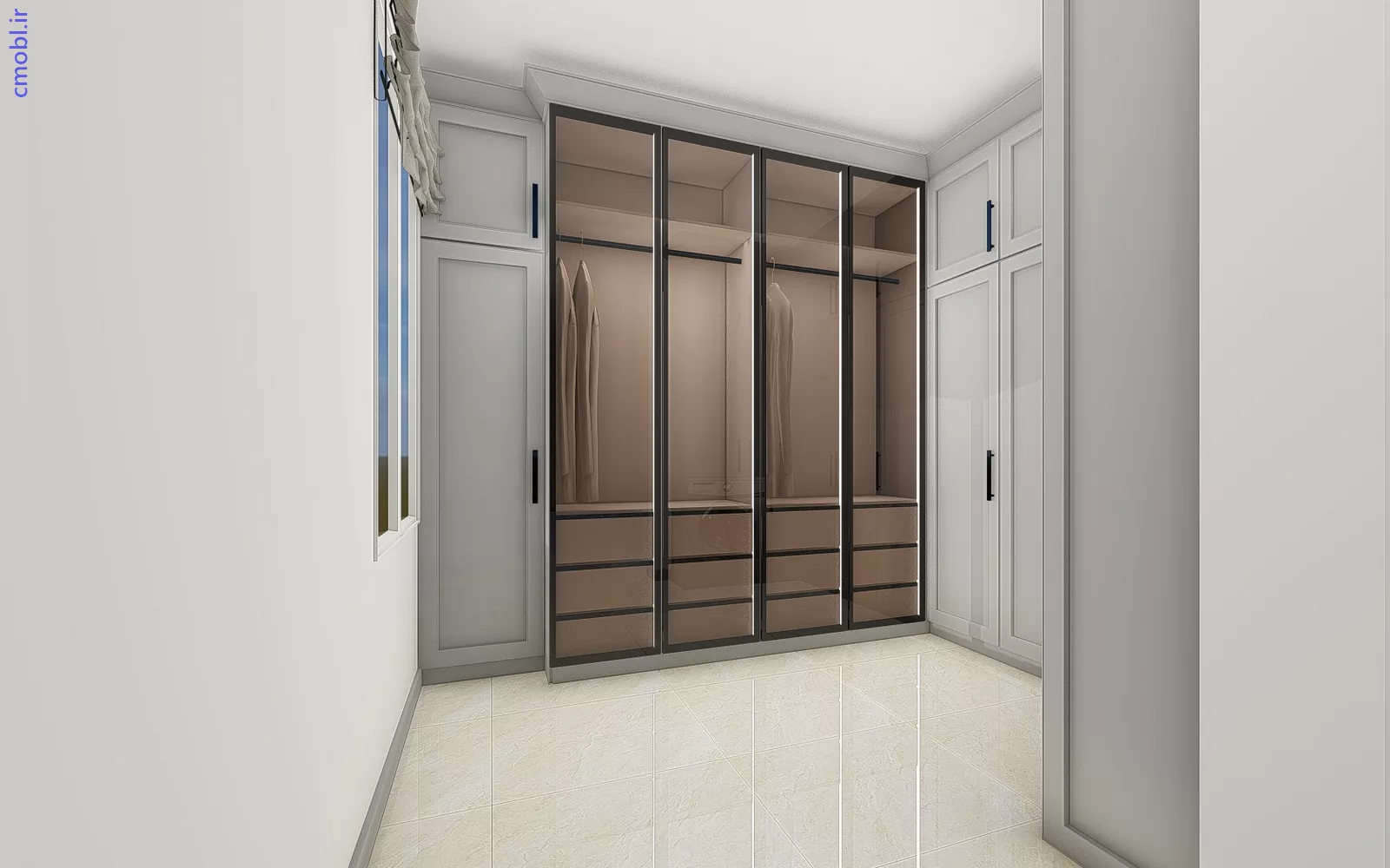 کابينت مدرن و نئوکلاسيک و لندري و کلوزت