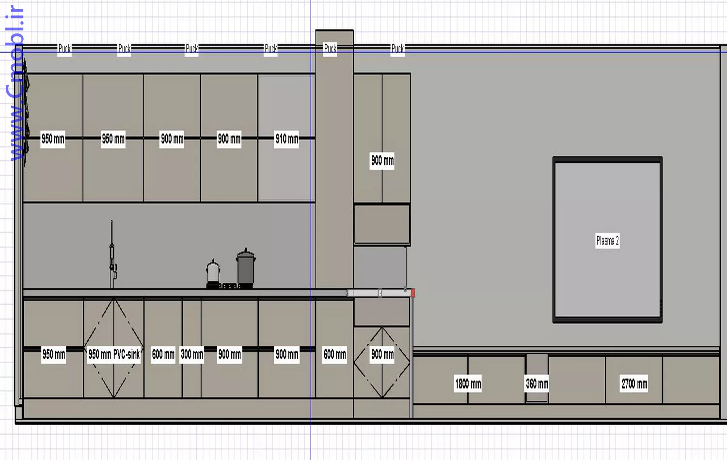 کابينت مدرن