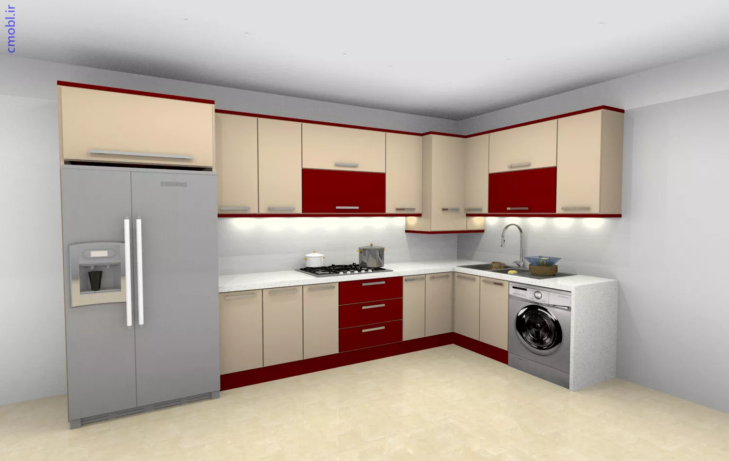 کابينت آشپزخانه مدرن
