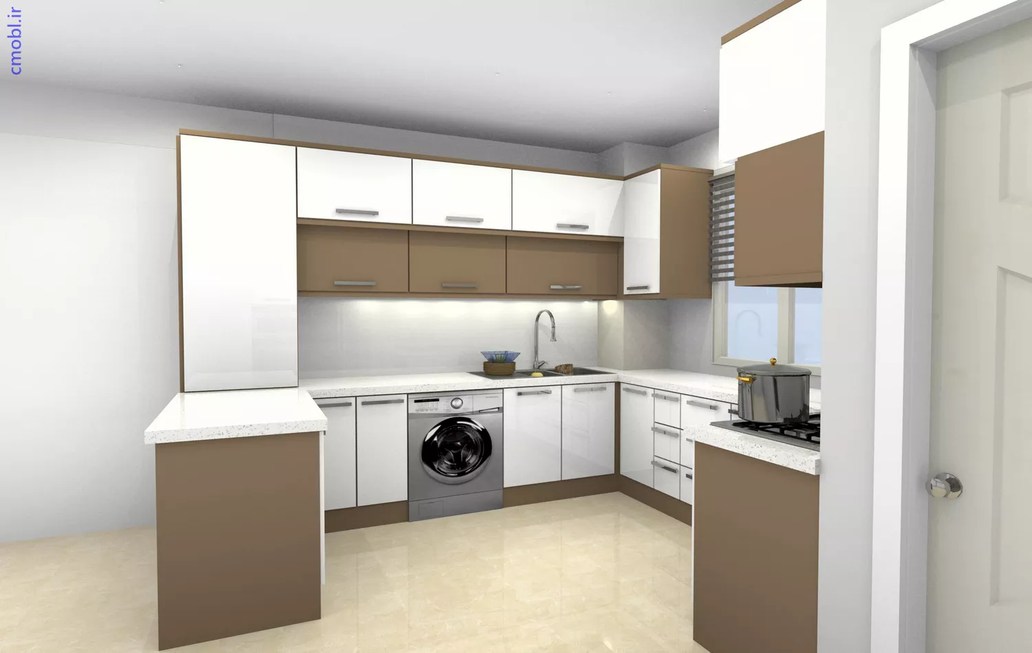 کابينت آشپزخانه مدرن