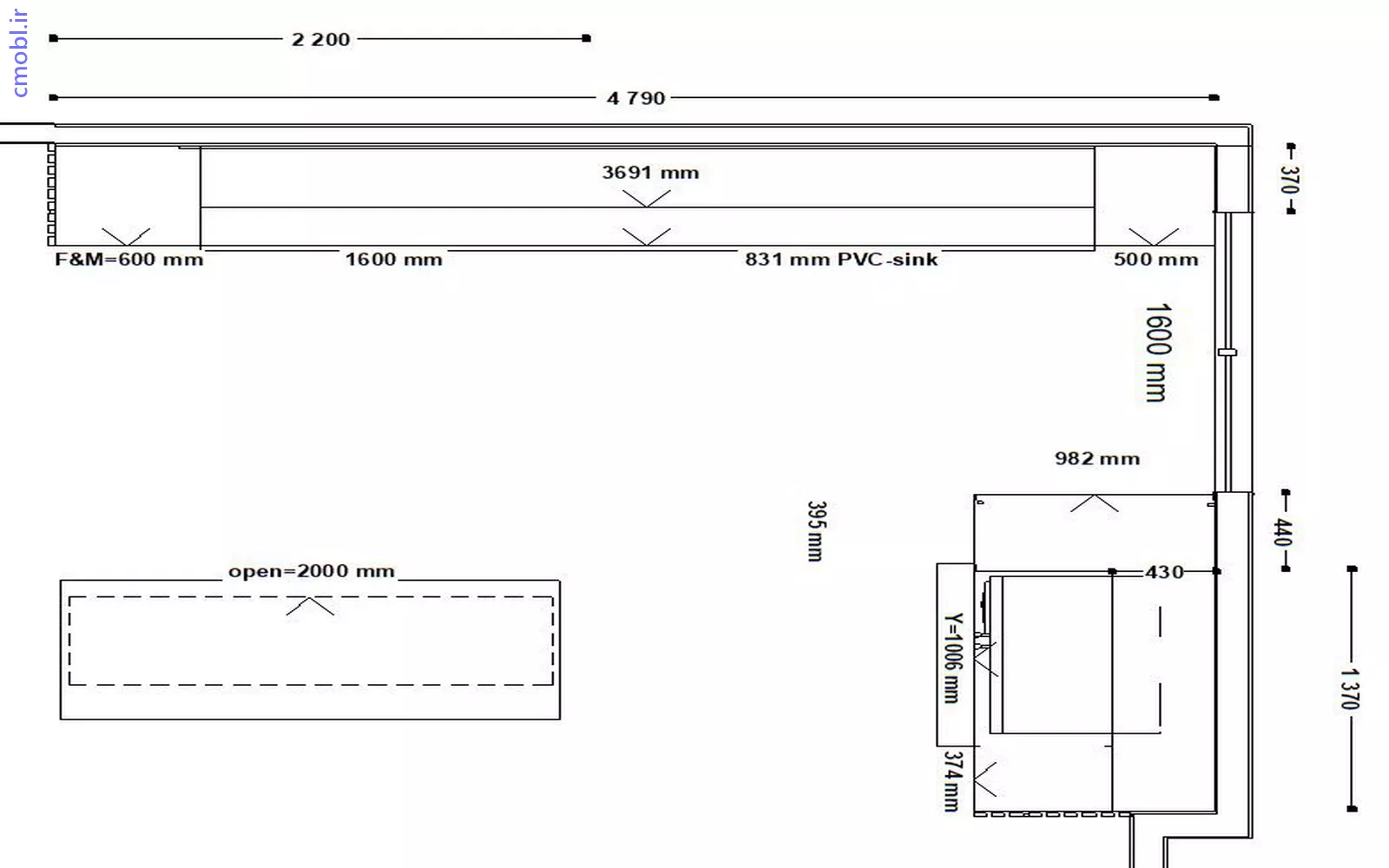 کابينت مدرن