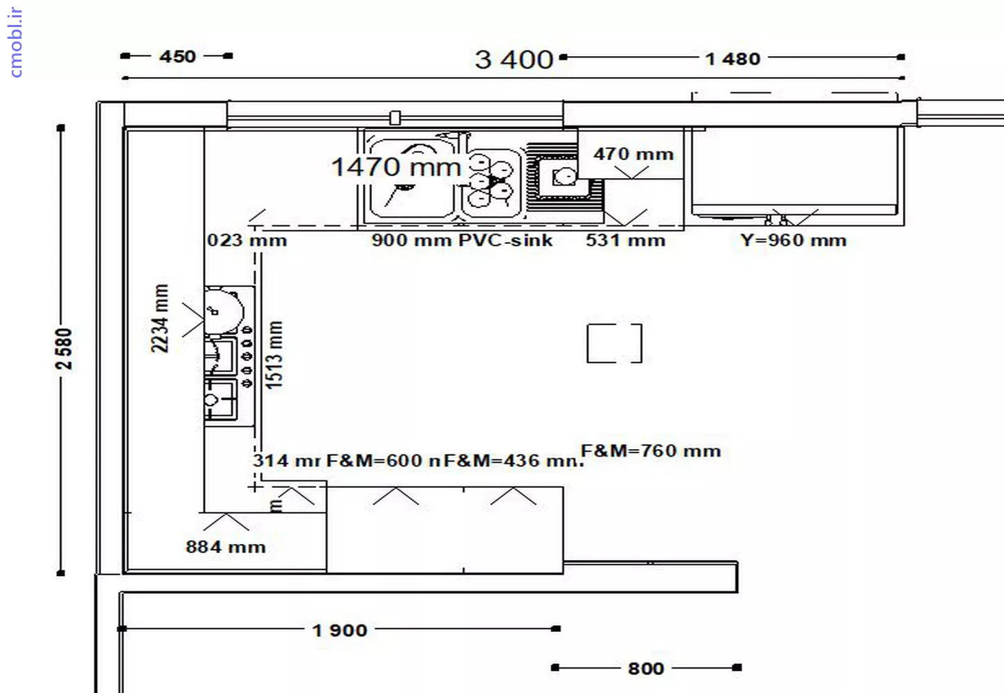 کابينت مدرن